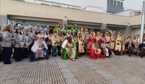 Los Reyes en el centro de día Catalina Guerrero
