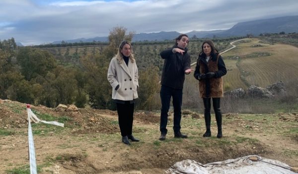 La alcaldesa de Ronda y la edil de Patrimonio han visitado los trabajos