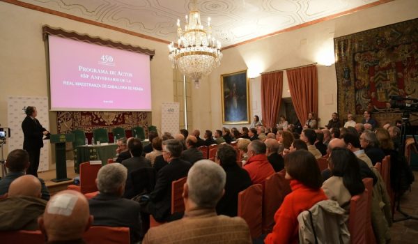 El acto se ha celebrado este martes en la sede de la institución.