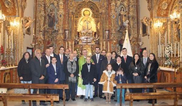 La nueva junta directiva de la Hermandad tomó posesión el pasado sábado