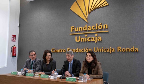 De izquierda a derecha: Sergio Corral, María de la Paz Fernández, José Manuel Domínguez y Emilia Garrido