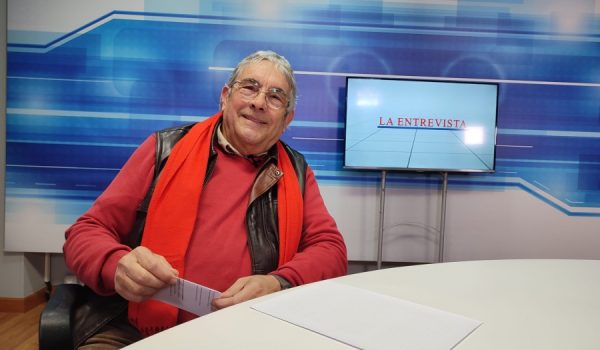 El rondeño en el plató de Charry TV.