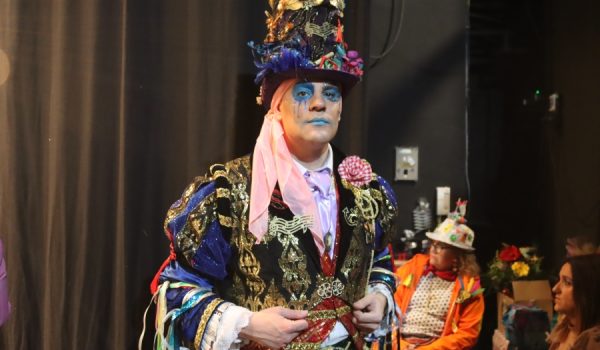 Pascu el pasado sábado durante su nombramiento oficial en la Gala del Carnaval