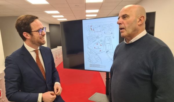 Ignacio Alonso y Faustino Peralta en rueda de prensa