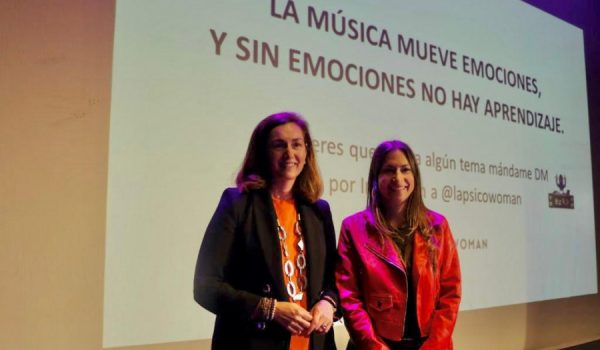 Cristina Durán e Isa Duque, Psico Woman, antes de comenzar la actividad