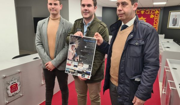 Manzano, Martínez y Pérez, de izquierda a derecha.