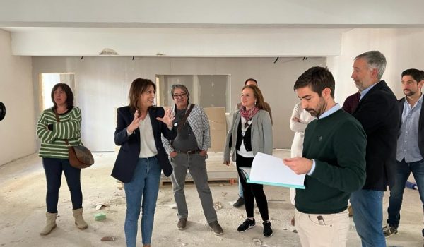 Fernández y Muñoz, en las instalaciones.