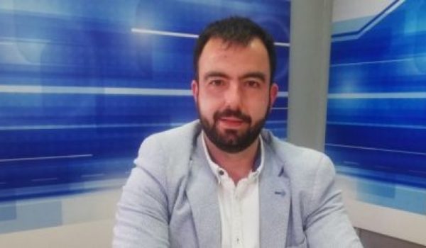 Alberto Serrano, en una visita a las instalaciones de Canal Charry.