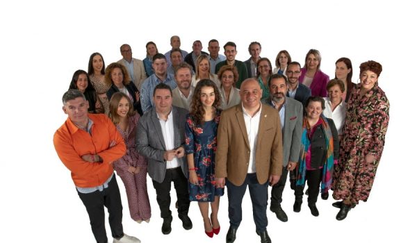 Imagen de los candidatos con los que concurrirá el PSOE de Ronda a las próximas elecciones municipales