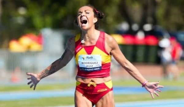 Susana Rodríguez en la cita en Australia.