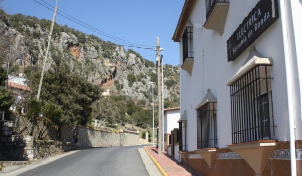 Instalaciones de Eléctrica de la Serranía de Ronda, en Benaoján.