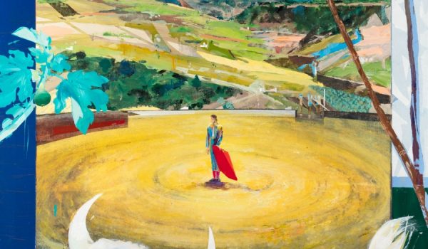 El cartel destaca por las apuestas por el colorido y el paisaje, además de por hacer protagonista a la histórica plaza de toros de la ciudad.