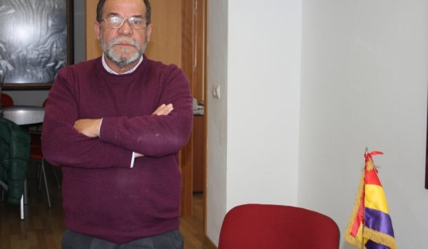 El alcalde de Benaoján, a la conclusión de la sesión plenaria celebrada ayer jueves.
