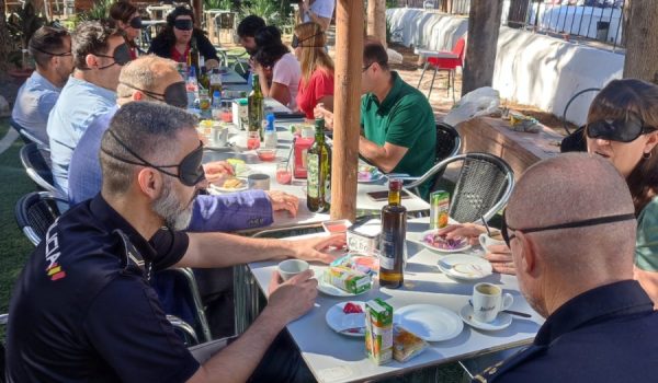Un momento de la citada actividad que ha tenido lugar este jueves.