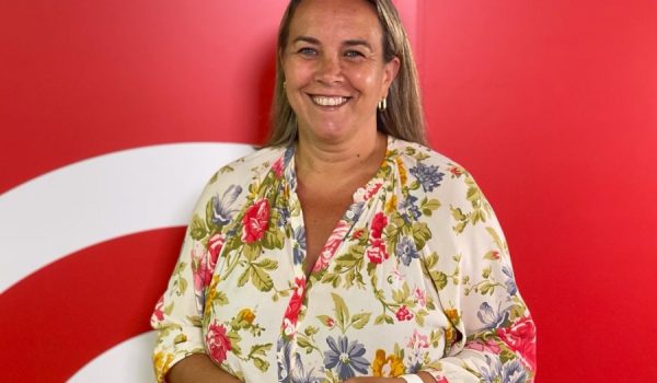 Belén García, en los estudios de Canal Charry Televisión, posa para esta entrevista.