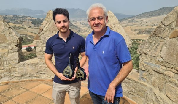 Cristóbal Romero, a la izquierda, y Javier Vázquez, en El Chantre.