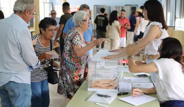 La participación ha aumentado en casi dos puntos respecto a las anteriores Generales