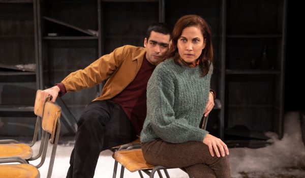 Un momento de la obra, en su estreno en el Teatro Pavón.