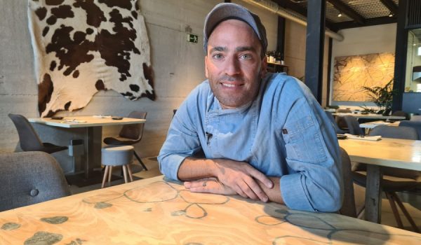 Martín Abramzon, en la sala de Kütral para atender esta entrevista.