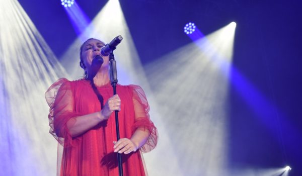 Niña Pastori en su concierto en el recinto ferial Ángel Harillo