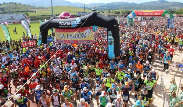 Momento de la salida de los marchadores en una de las pasadas ediciones.