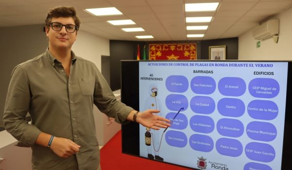 Jorge Fernández, delegado de Medio Ambiente.