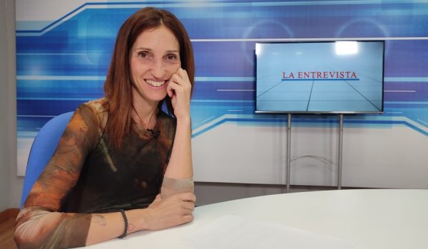 Becerra en el programa La Entrevista.