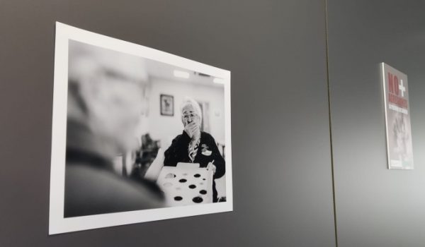 Las fotografías de Mar Daró están expuestas en el hospital