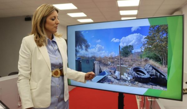 Martínez ha mostrado algunas imágenes de zonas afectadas.