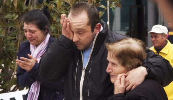 Juan Zalamea, uno de los trabajadores del Infoca, a su salida de los juzgados.