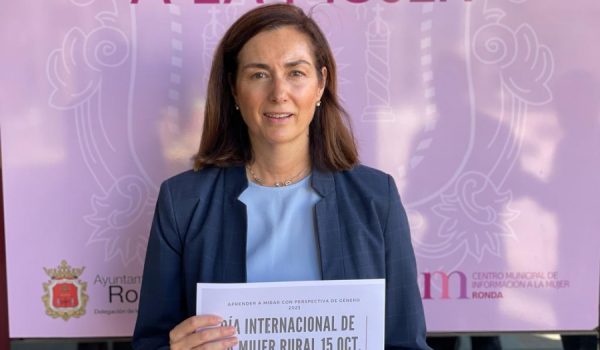 Cristina Durán, delegada de Igualdad.