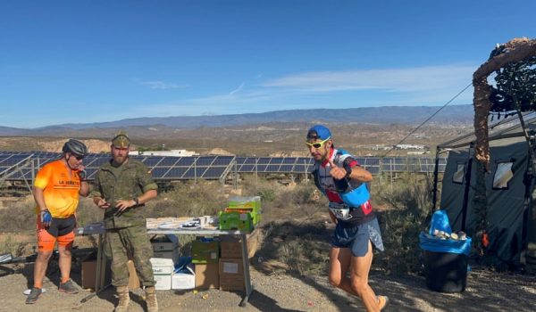 Mirones durante su participación en la prueba