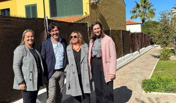 El diputado del Tercer Sector y la delegada de Asuntos Sociales en su visita a la entidad