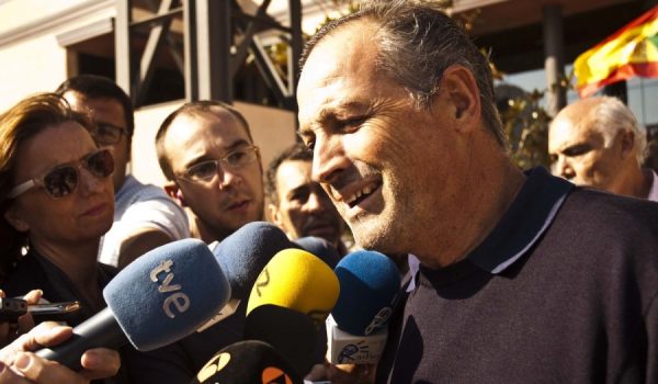 Marín Lara, instantes después de su puesta en libertad con cargos el pasado mes de septiembre.