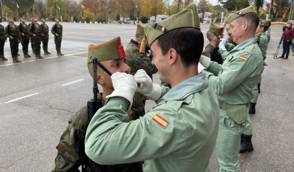 Sergio Rivas en el acto de alta de este viernes.