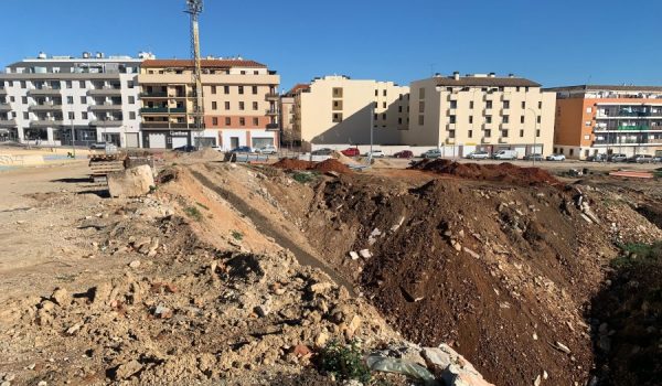 Imagen actual del antiguo Municipal de Deportes, abandonado desde 2010