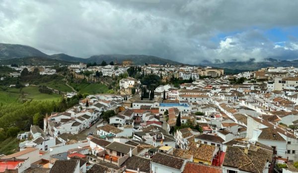 Vista aérea del conjunto histórico.