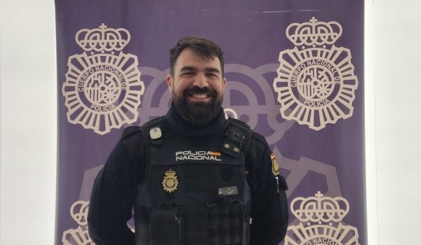 Rodríguez en la Comisaría de la Policía Nacional de Ronda