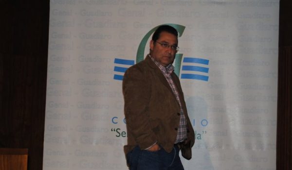 Miguel Alza, durante su etapa como presidente del Consorcio Genal - Guadiaro - Serranía de Ronda.