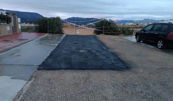 Las actuaciones se han llevado a cabo en la avenida Cruz de San Jorge y en la calle Camino Ancho