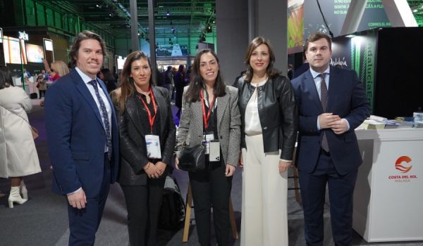 Parte de la representación rondeña en FITUR 2024