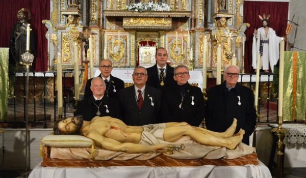 Se realizó un homenaje a varios antiguos Hermanos Mayores de la hermandad