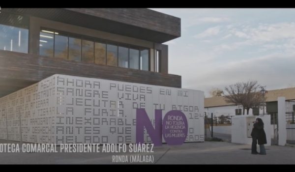 Una de las localizaciones ha sido la Biblioteca Comarcal