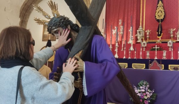 Afiliados de la Fundación ONCE han pasado por la iglesia