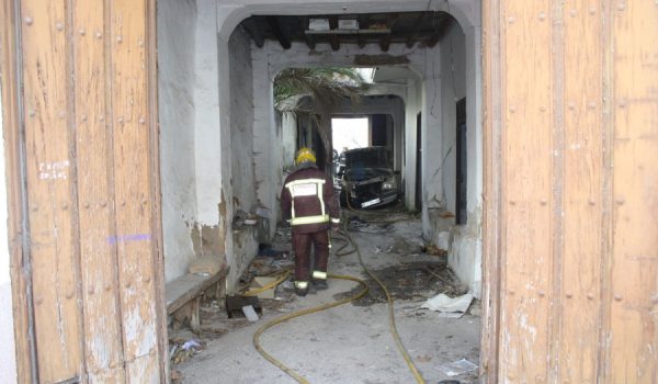 Los hechos se produjeron en esta vivienda, situada en la zona alta de calle Sevilla.