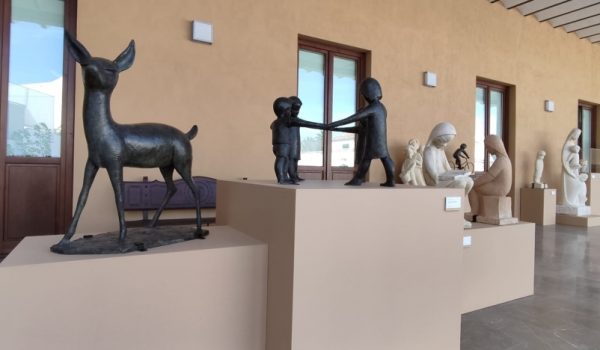 Las obras expuestas forman parte de la colección de arte de la Fundación Unicaja