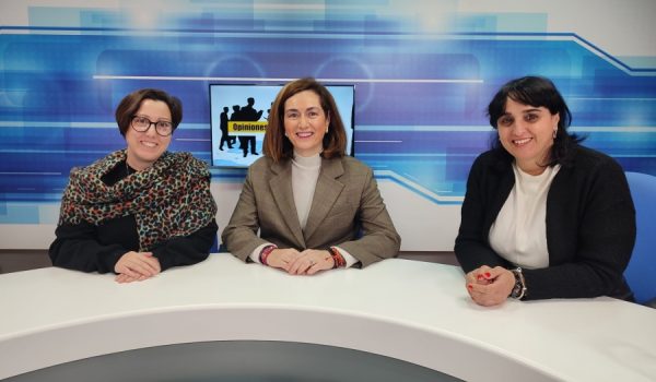 De izquierda a derecha: Sara Fernández, Cristina Durán y Gema Díaz.