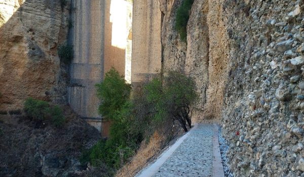 La primera fase ha dotado de seguridad a este camino que era muy transitado con anterioridad a estos trabajos.