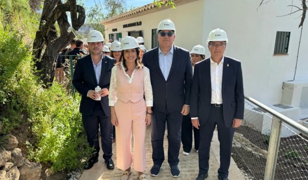 De izquierda a derecha: Ángel Martínez, María de la Paz Fernández, Arturo Bernal y Francisco Salado