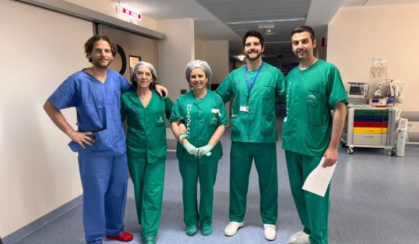 Profesionales de la Unidad de Cardiología del Área Sanitaria Serranía.